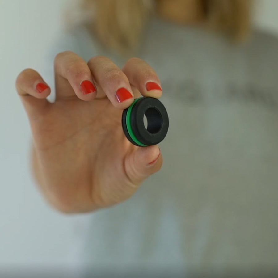 #11 - 2x Anéis de travamento para KGUARD XL com faixa verde
