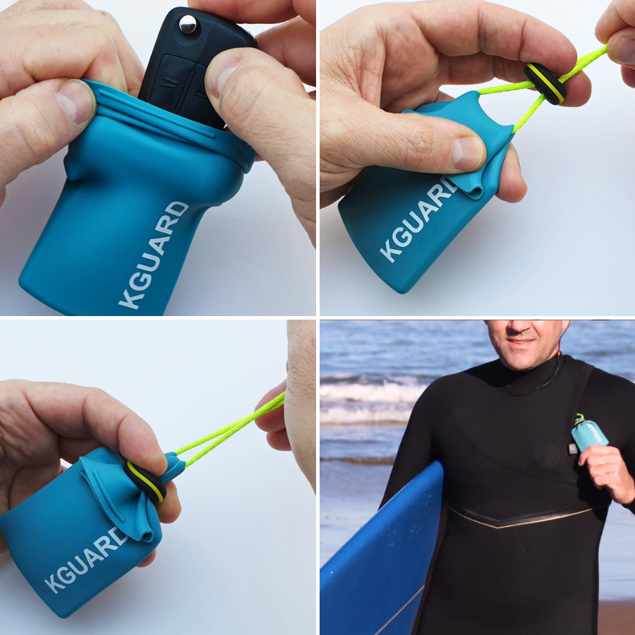 #01 - KGUARD Compact Waterproof Bag (IPX8) to transport the Electronic Car Key