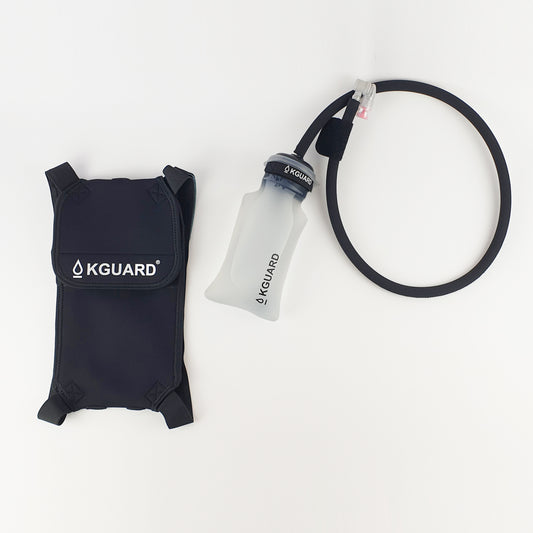 #05 - KGUARD Hydration Bag Mochila de Hidratación (600ml) con Vejiga Reversible para un Lavado Fácil e Higiénico