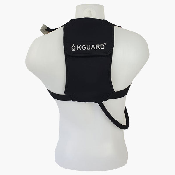 #05 - KGUARD Hydration Bag Mochila de Hidratación (600ml) con Vejiga Reversible para un Lavado Fácil e Higiénico
