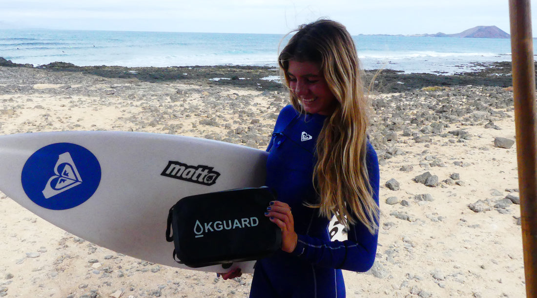 Más allá de las olas: KGUARD & Adriana Hidalgo