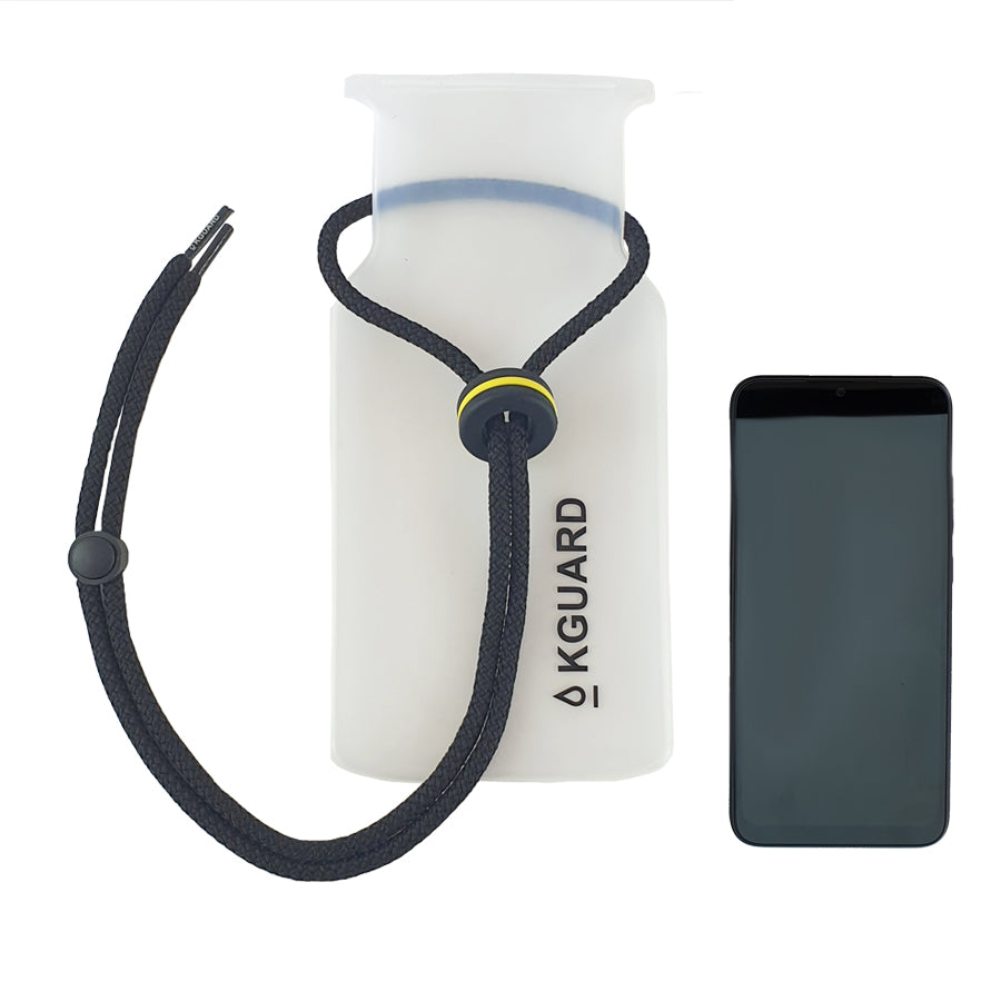 #02 - KGUARD XL Bolsa Estanca IPX8 para llaves, cartera y cualquier modelo de Smartphone, Teléfono Móvil o dispositivo electrónico.