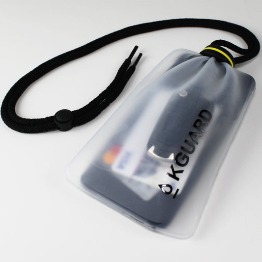 #02 - KGUARD XL Bolsa Estanca IPX8 para llaves, cartera y cualquier modelo de Smartphone, Teléfono Móvil o dispositivo electrónico.